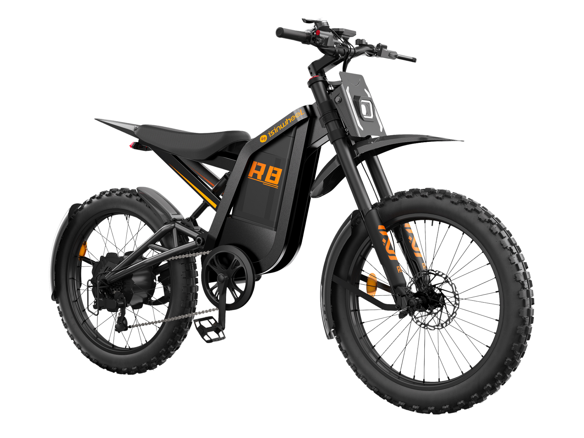 Moto tout-terrain électrique isinwheel R8 3000W