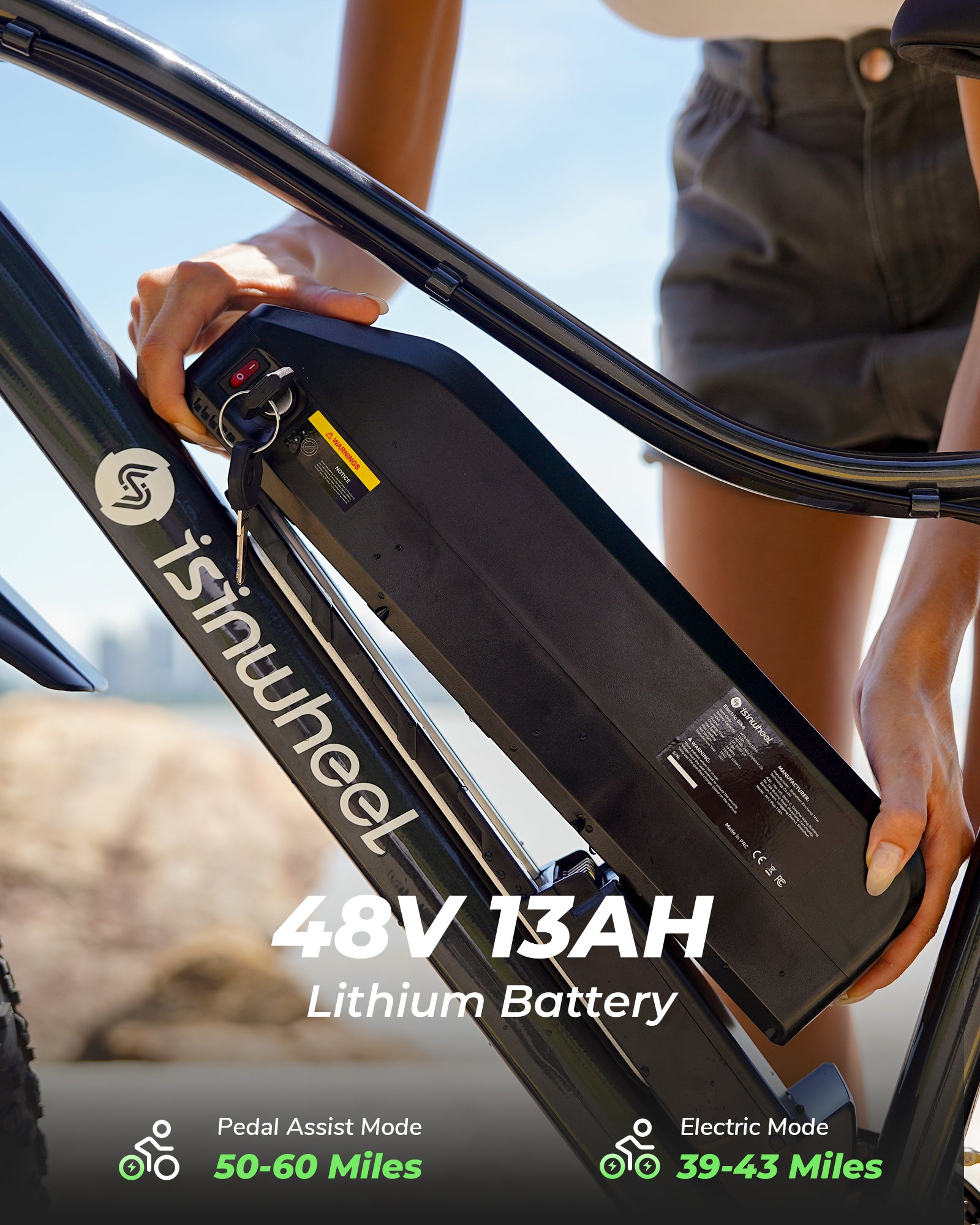 Vélo électrique isinwheel M10Plus