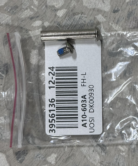 M6×28 screw with M4×7 locking screw for GT1