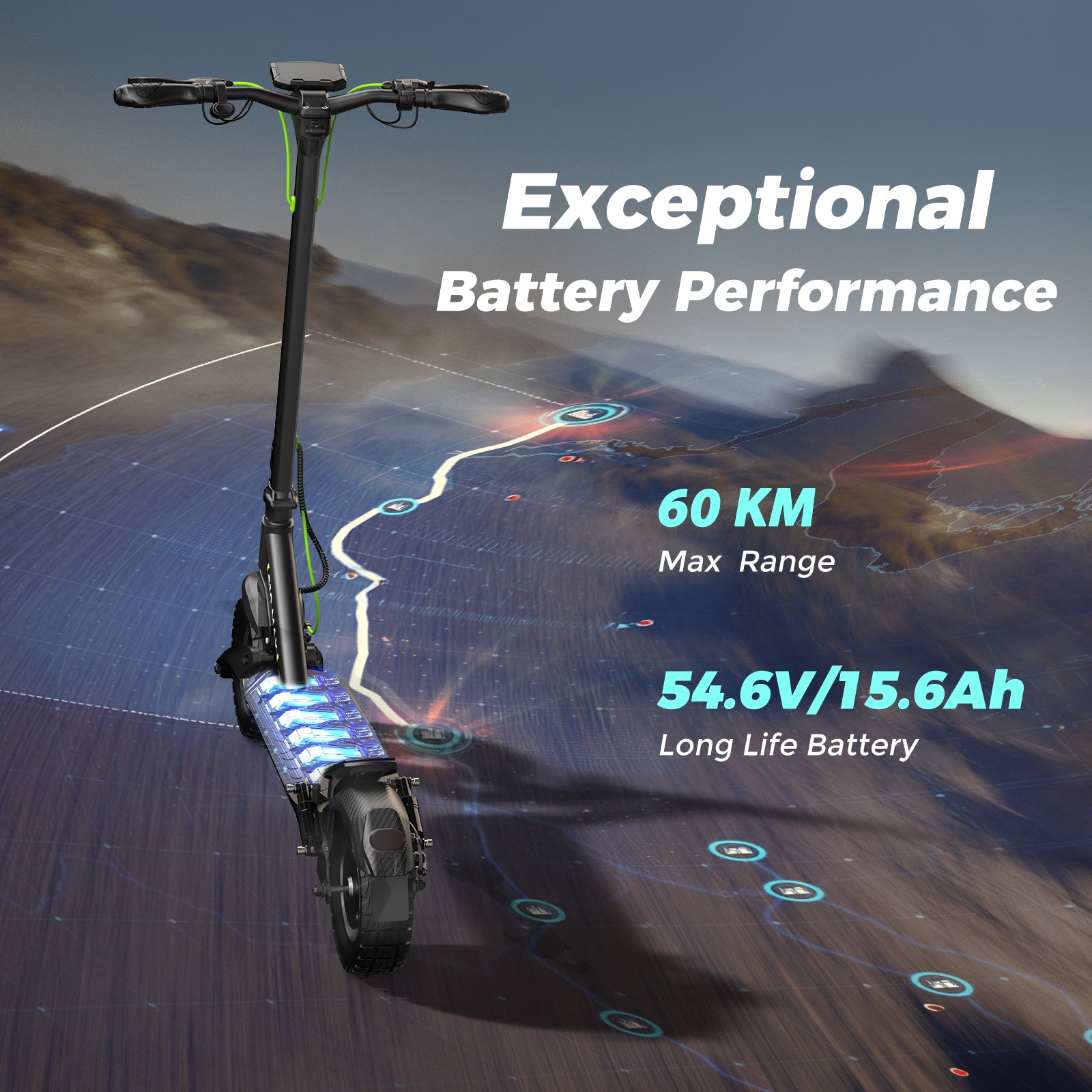 isinwheel S10Max High-End Electric Scooter 2025 Upgraded Version