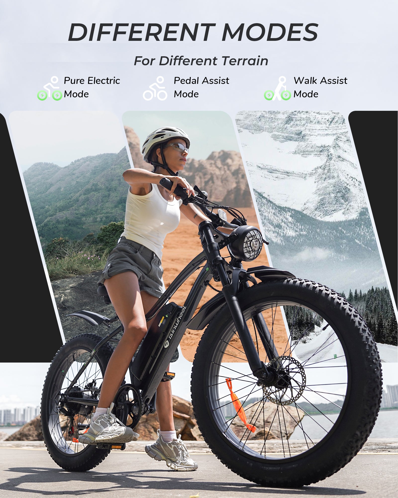 Vélo électrique isinwheel M10Plus