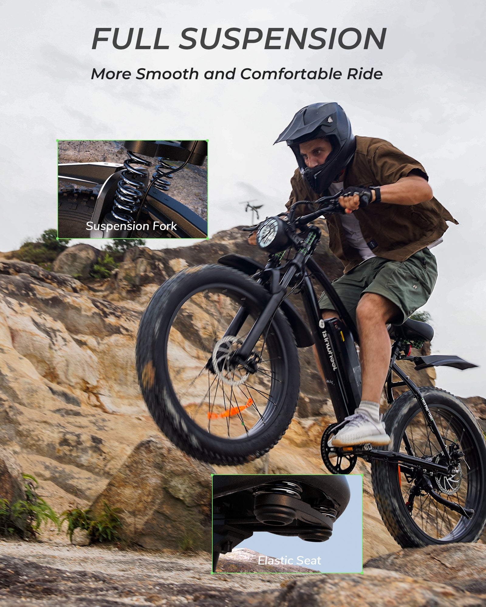Vélo électrique isinwheel M10Plus