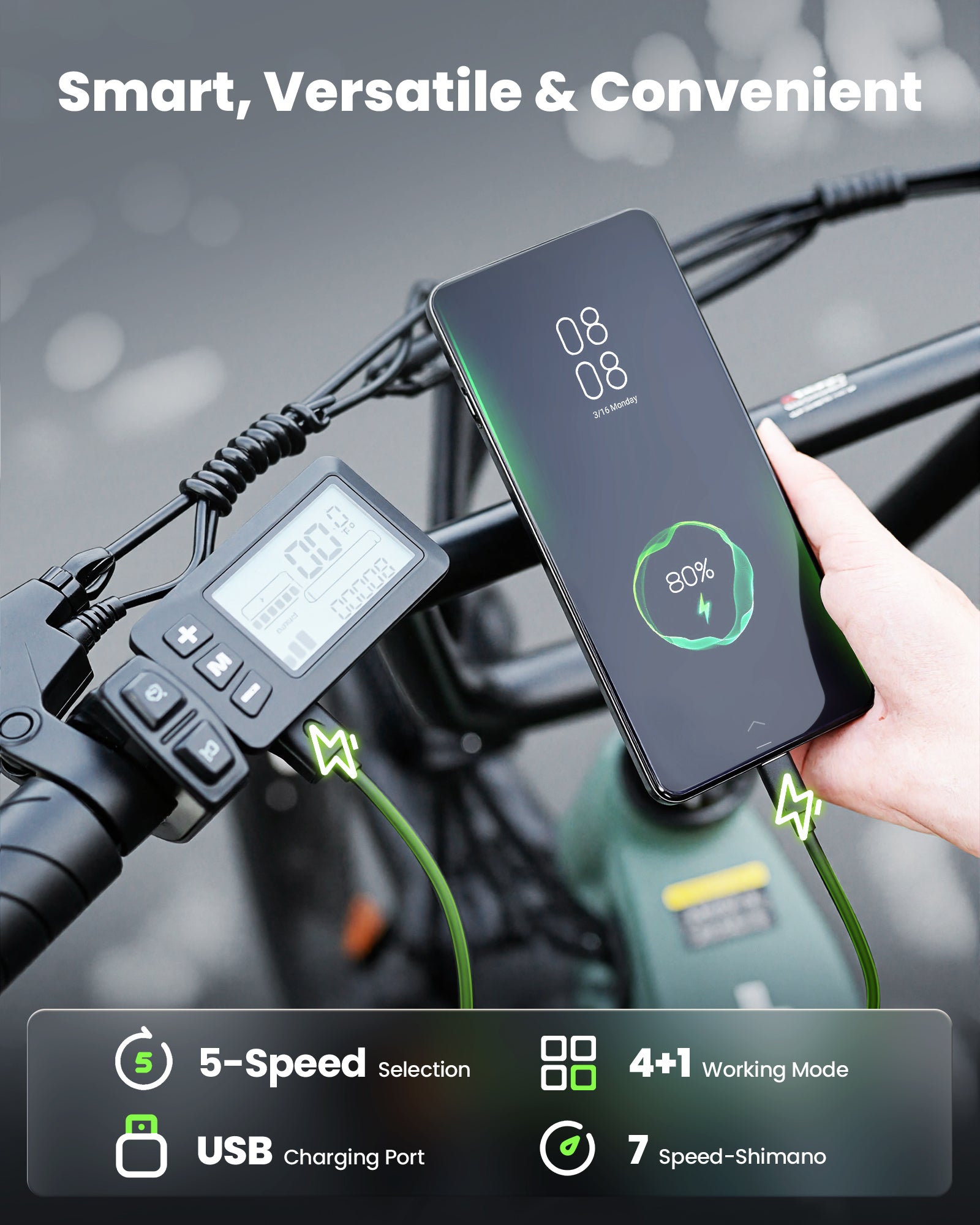 isinwheel U8 Series Electric Bike for Adults