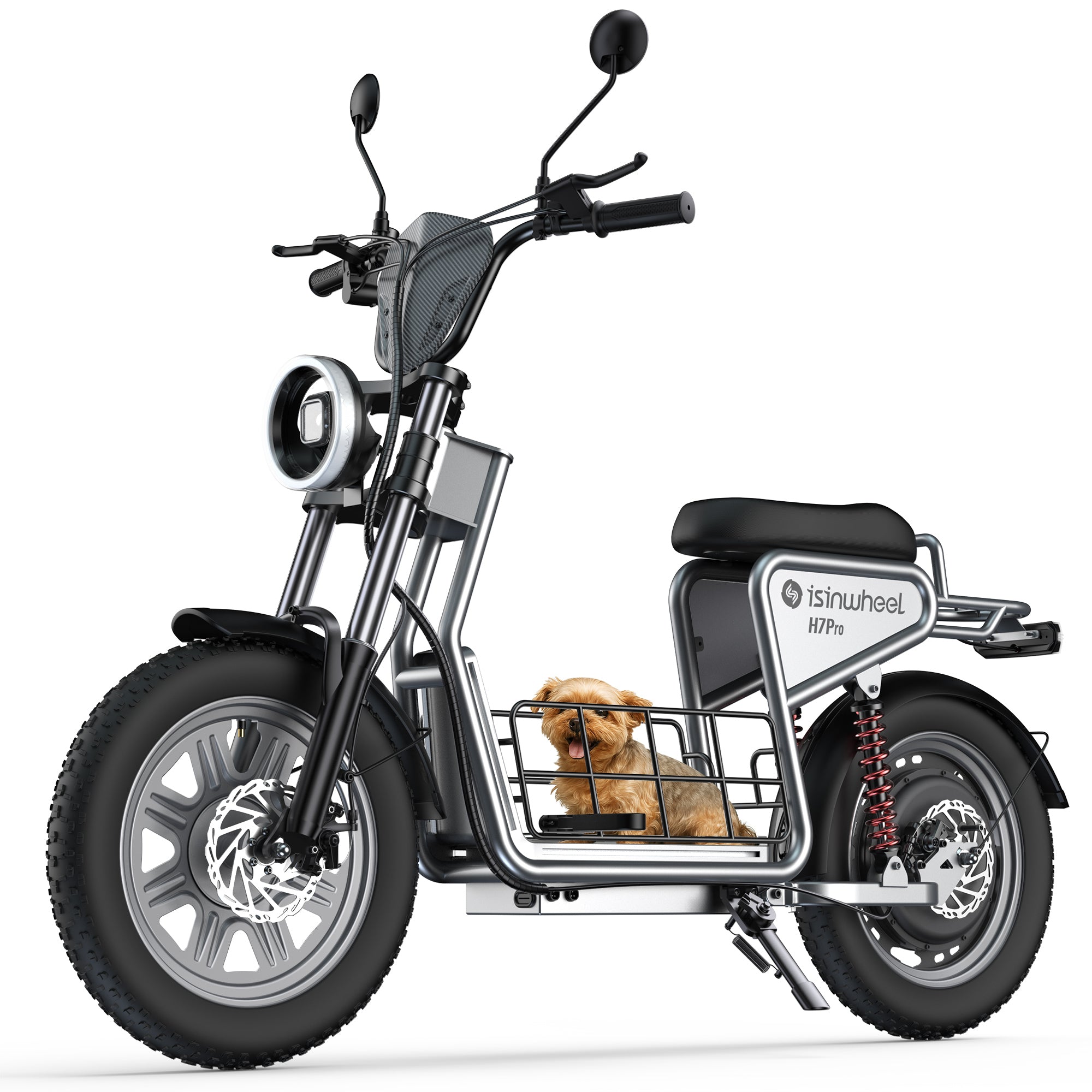 isinwheel H7Pro High-End Commuting Electric Scooter with Seat