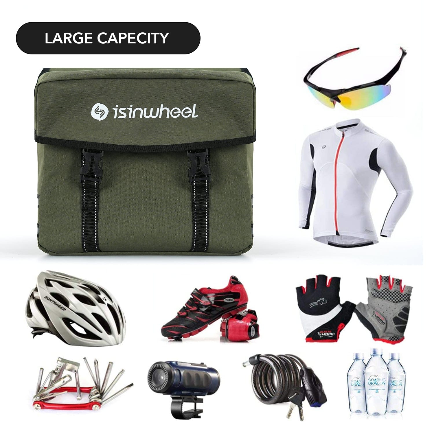 Bike Rack Pannier Bag For U2/U7/M10