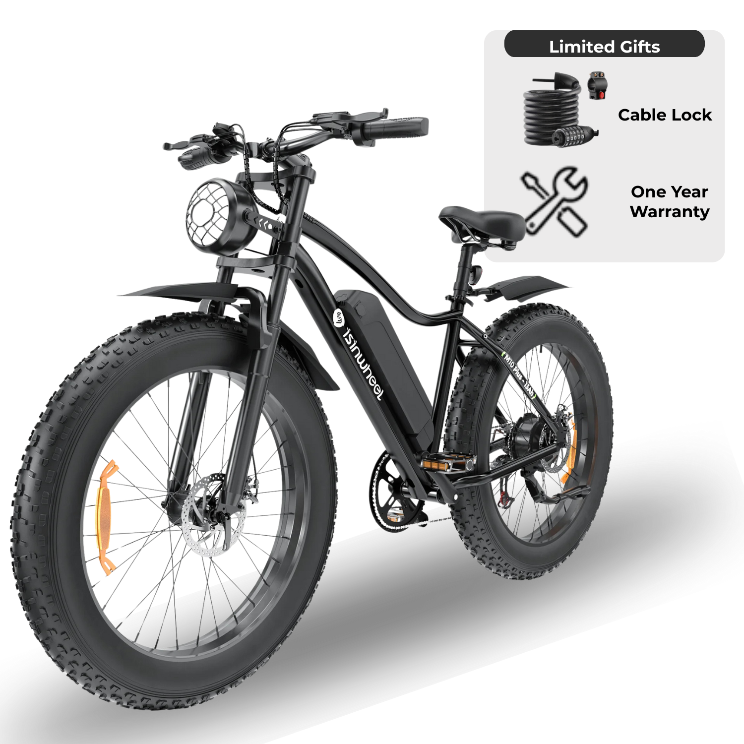 Vélo électrique isinwheel M10Plus