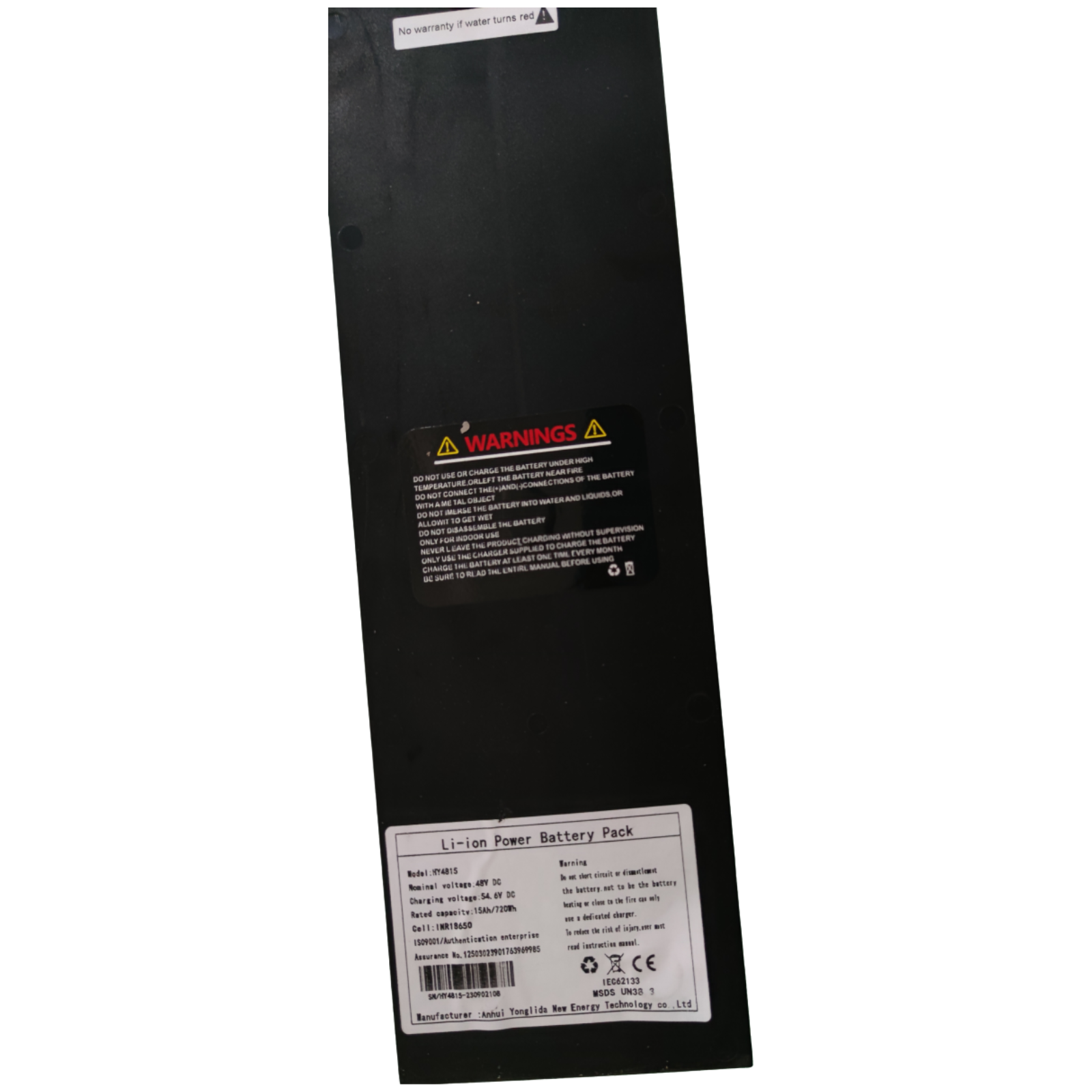 15 Ah Battery for GT2 Electric Scooter