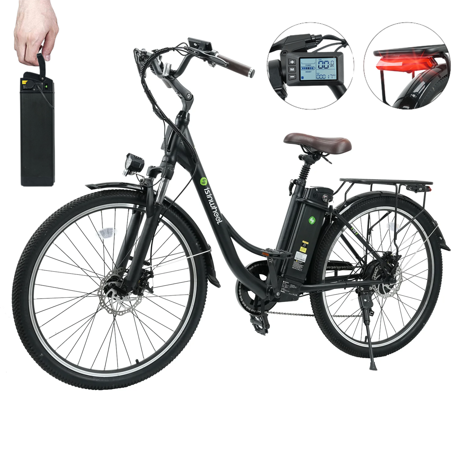 isinwheel U2 500W Electric Cruiser Bike
