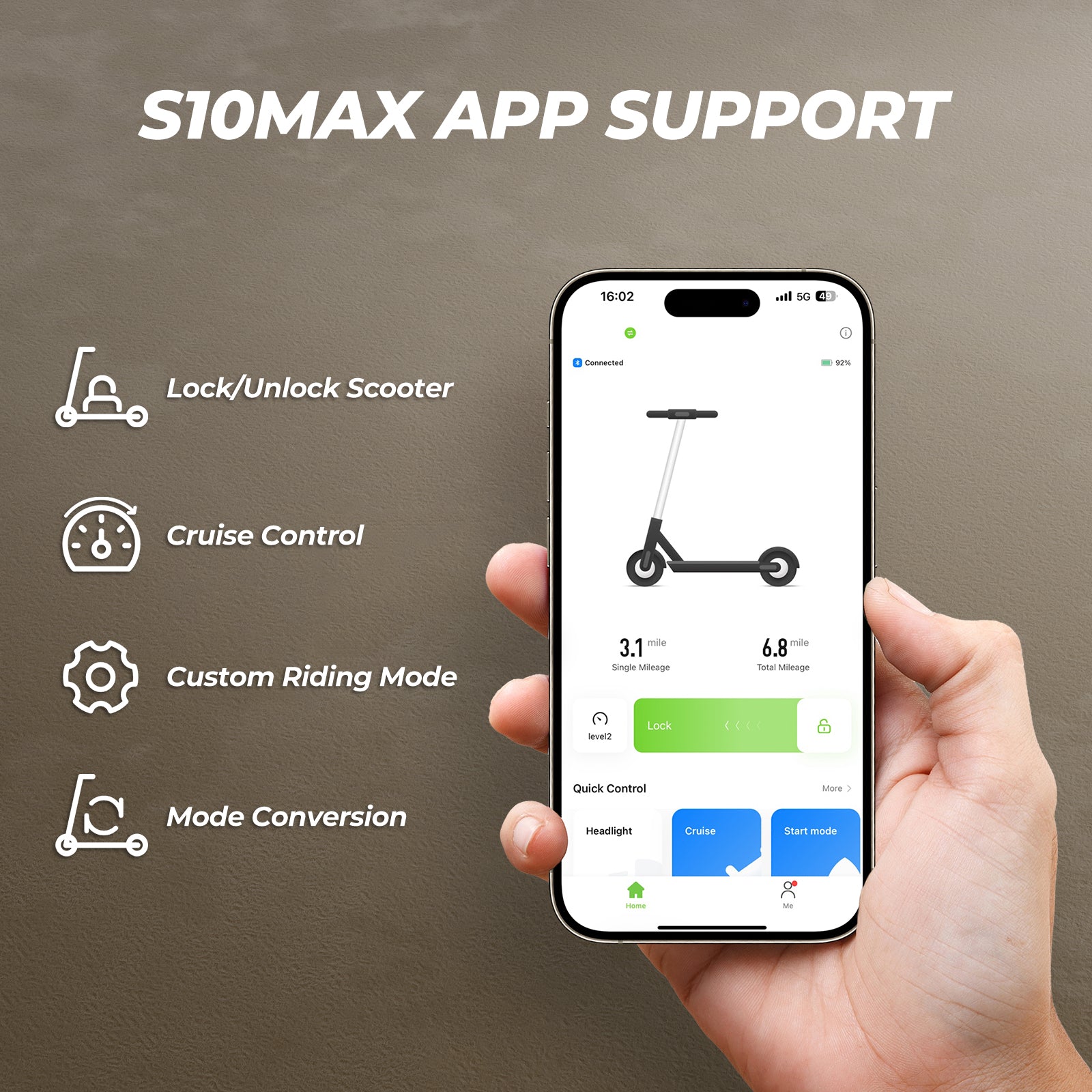 isinwheel S10Max High-End Electric Scooter 2025 Upgraded Version