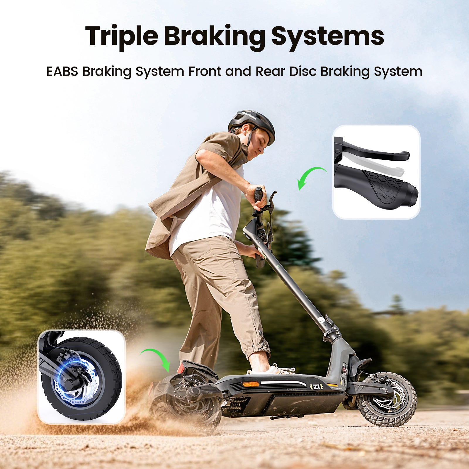 isinwheel Z1 Off Road Electric Scooter