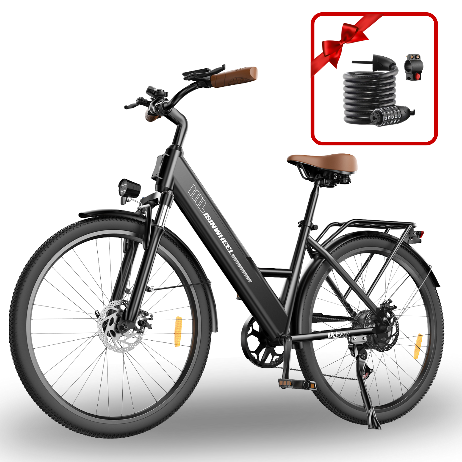 isinwheel Ucitys Electric Cruiser Bike
