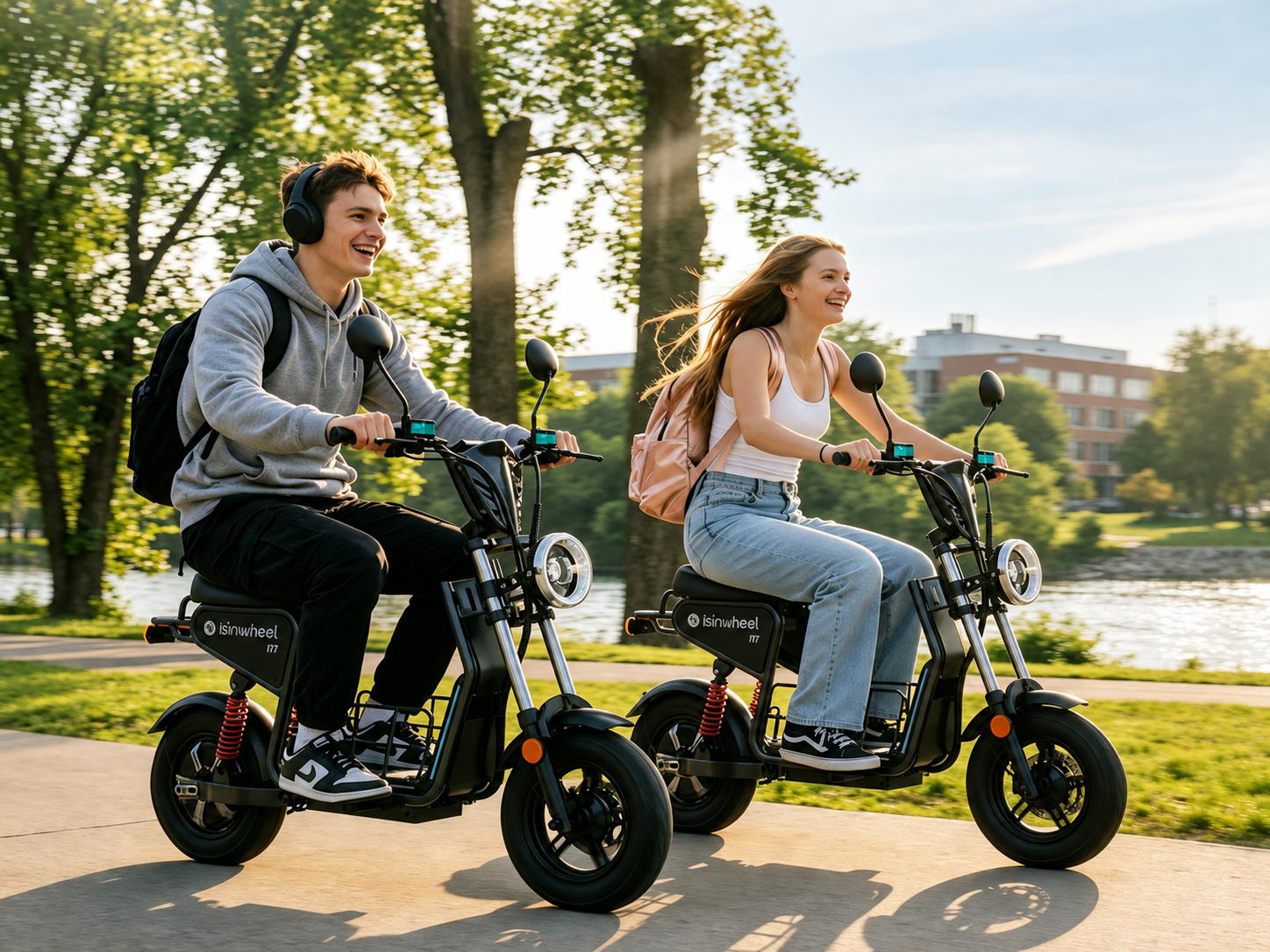 isinwheel H7 Commuting Electric Scooter