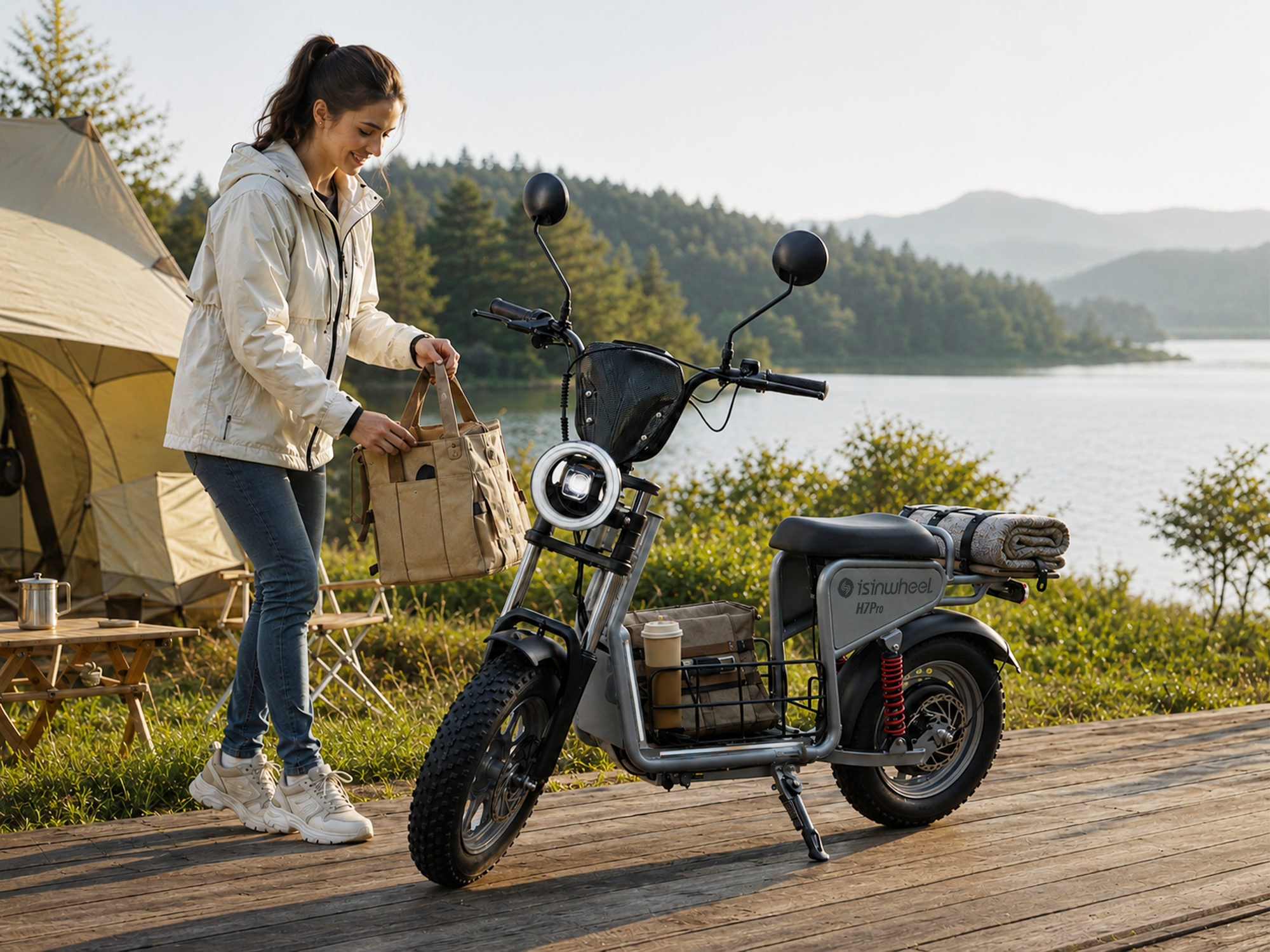 isinwheel H7Pro Seated Electric Scooter