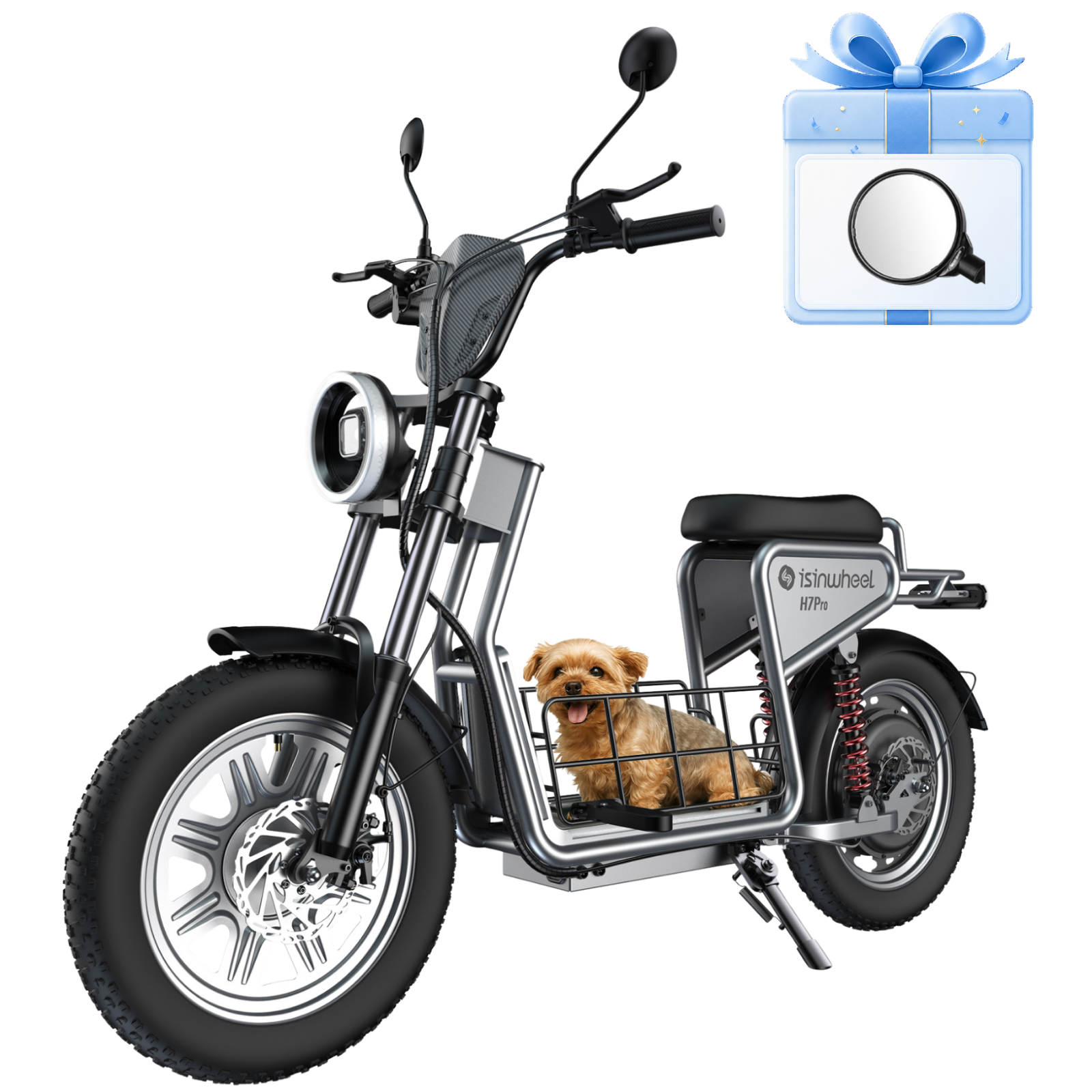 Trottinette électrique haut de gamme isinwheel H7Pro avec siège