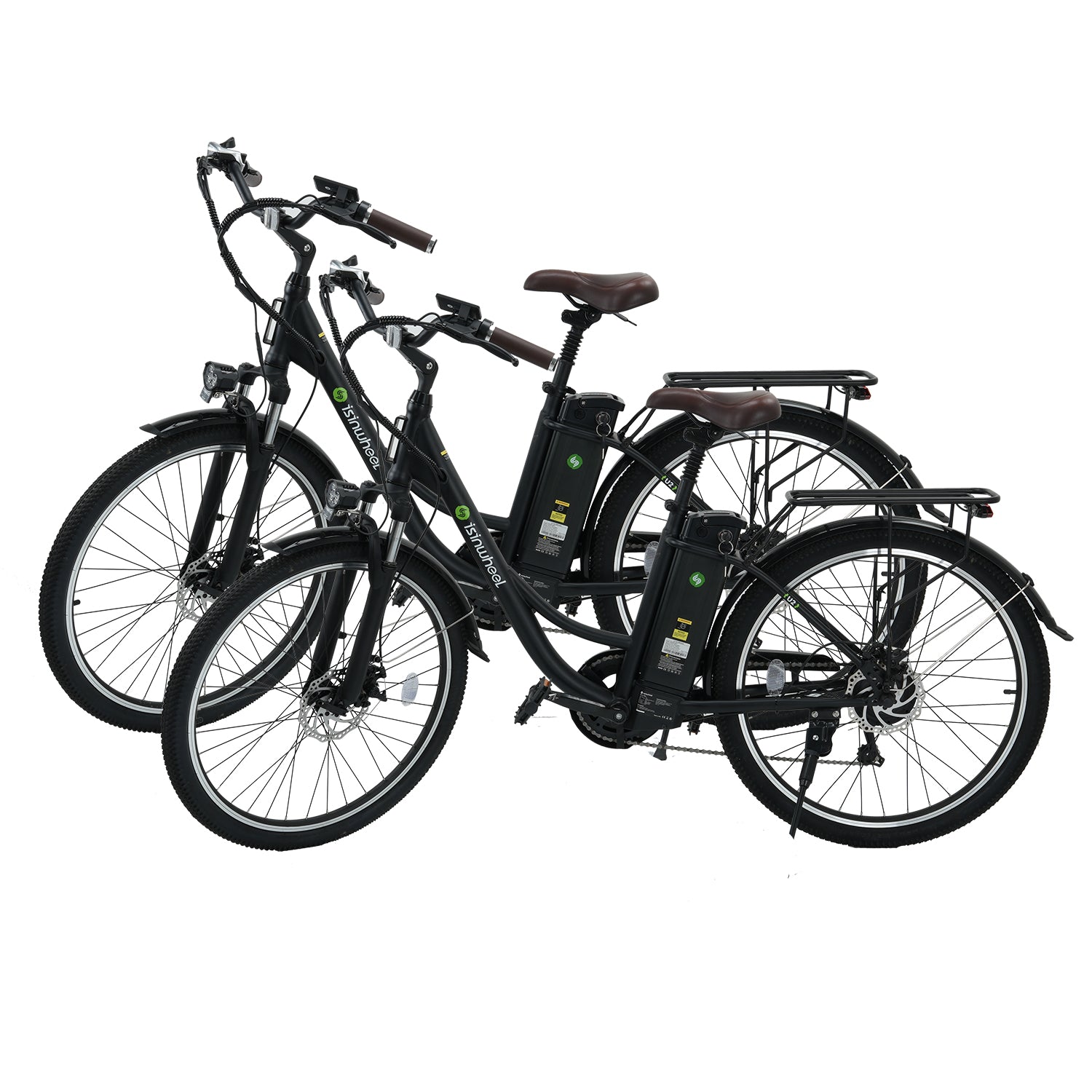 Fast U2 Electric Cruiser Bike Black Two
