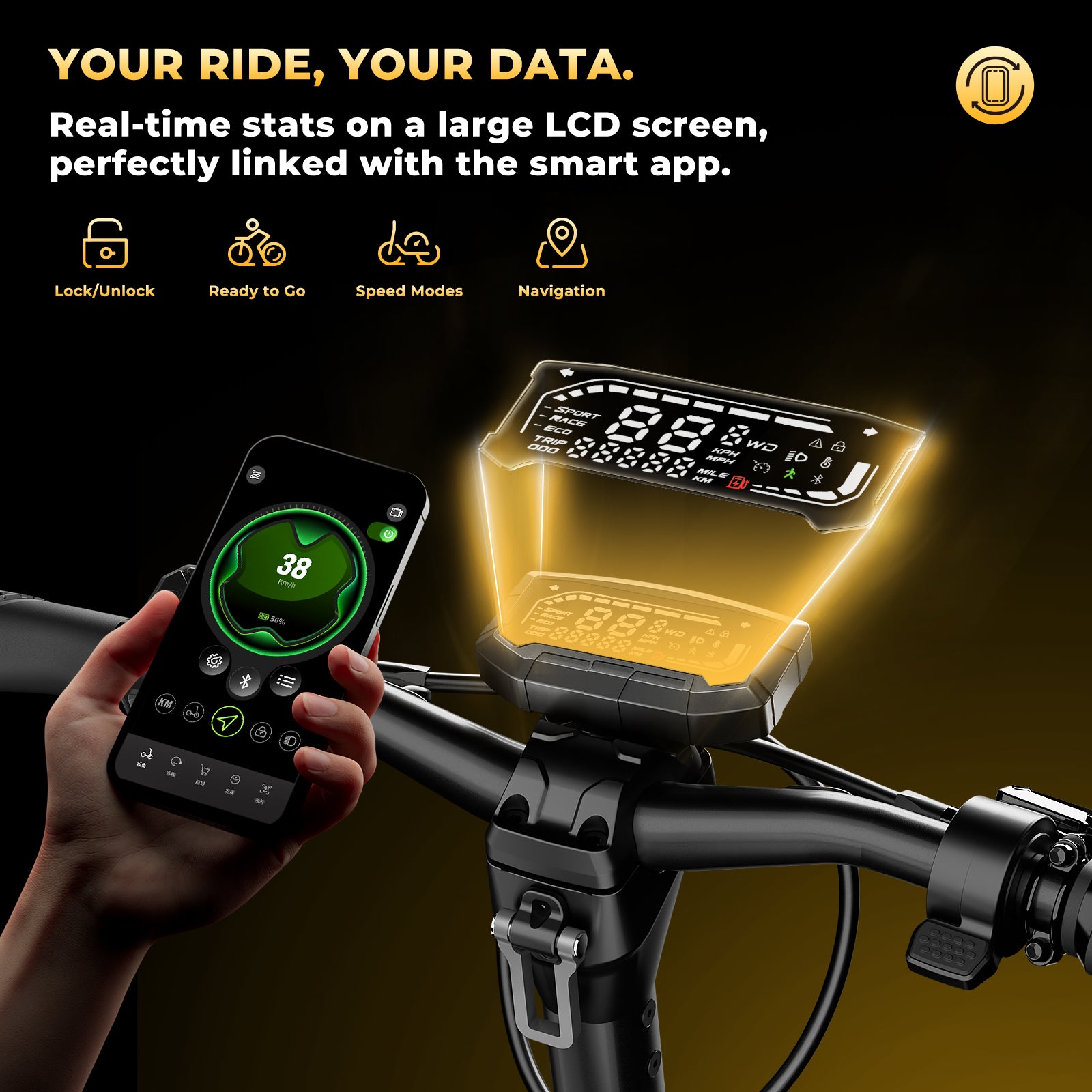 GT4 2400W Dual Motor Off-Road Electric Scooter(🔥 BFCM Sale)