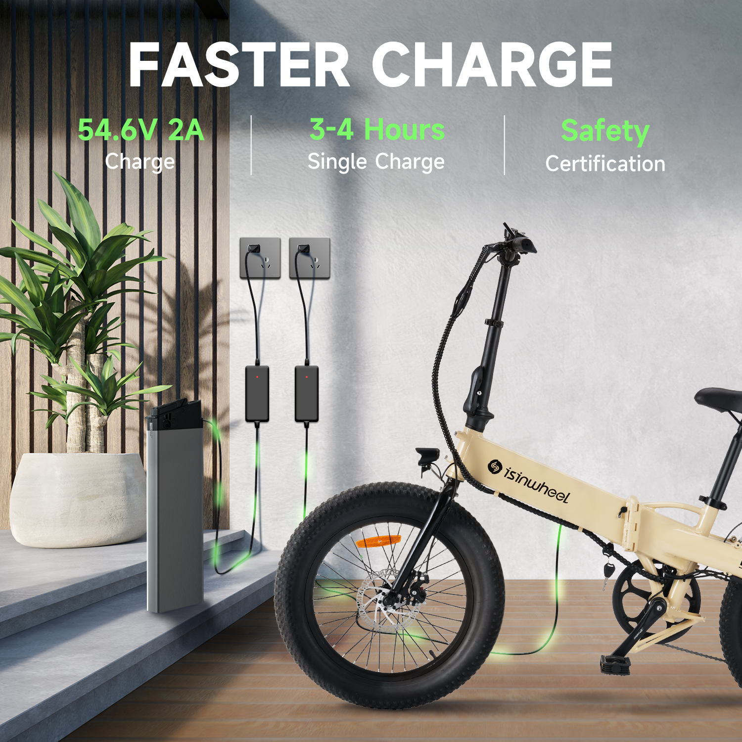 isinwheel U5 Pro Folding Electric Bike