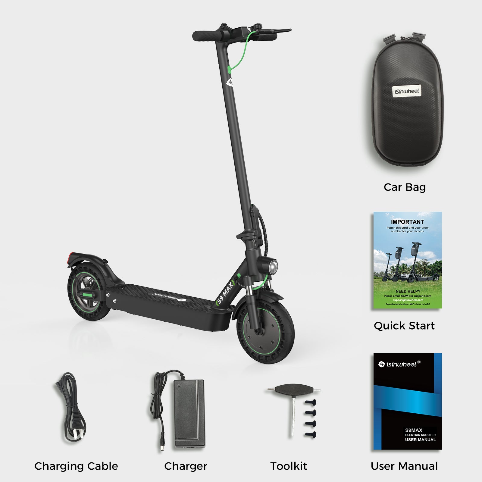 iSinwheel S9MAX 500W Electric Scooter Adult