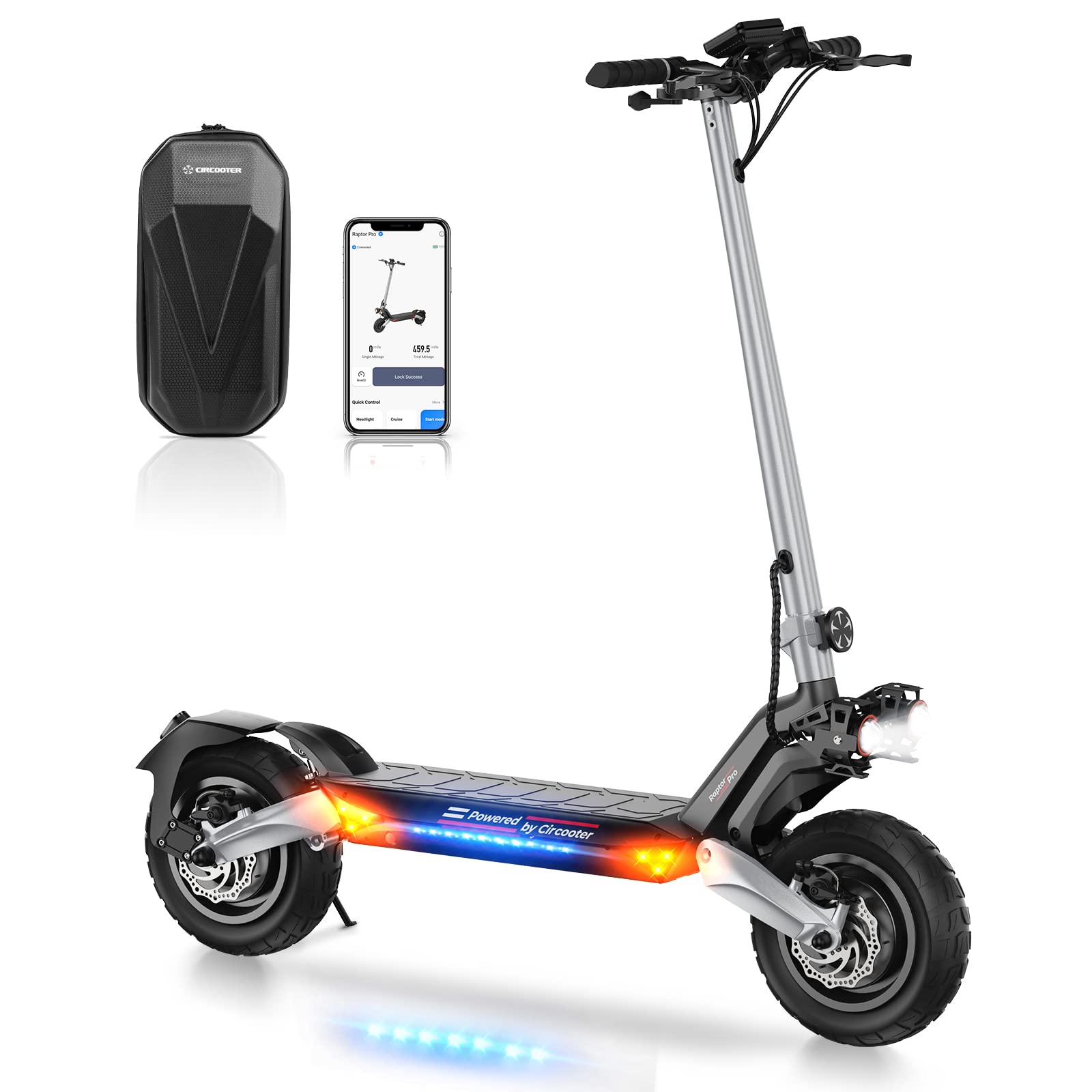 isinwheel RPro 1600W Dual Motors Off Road Electric Scooter