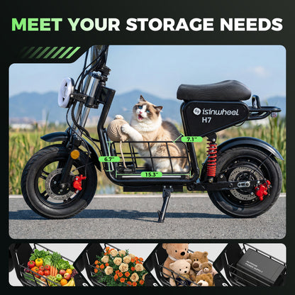 isinwheel H7 Commuting Electric Scooter