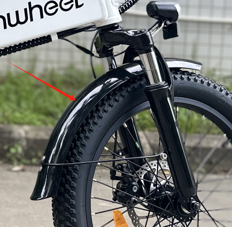 Front Fender + Support + Fixing Screws For U5Pro