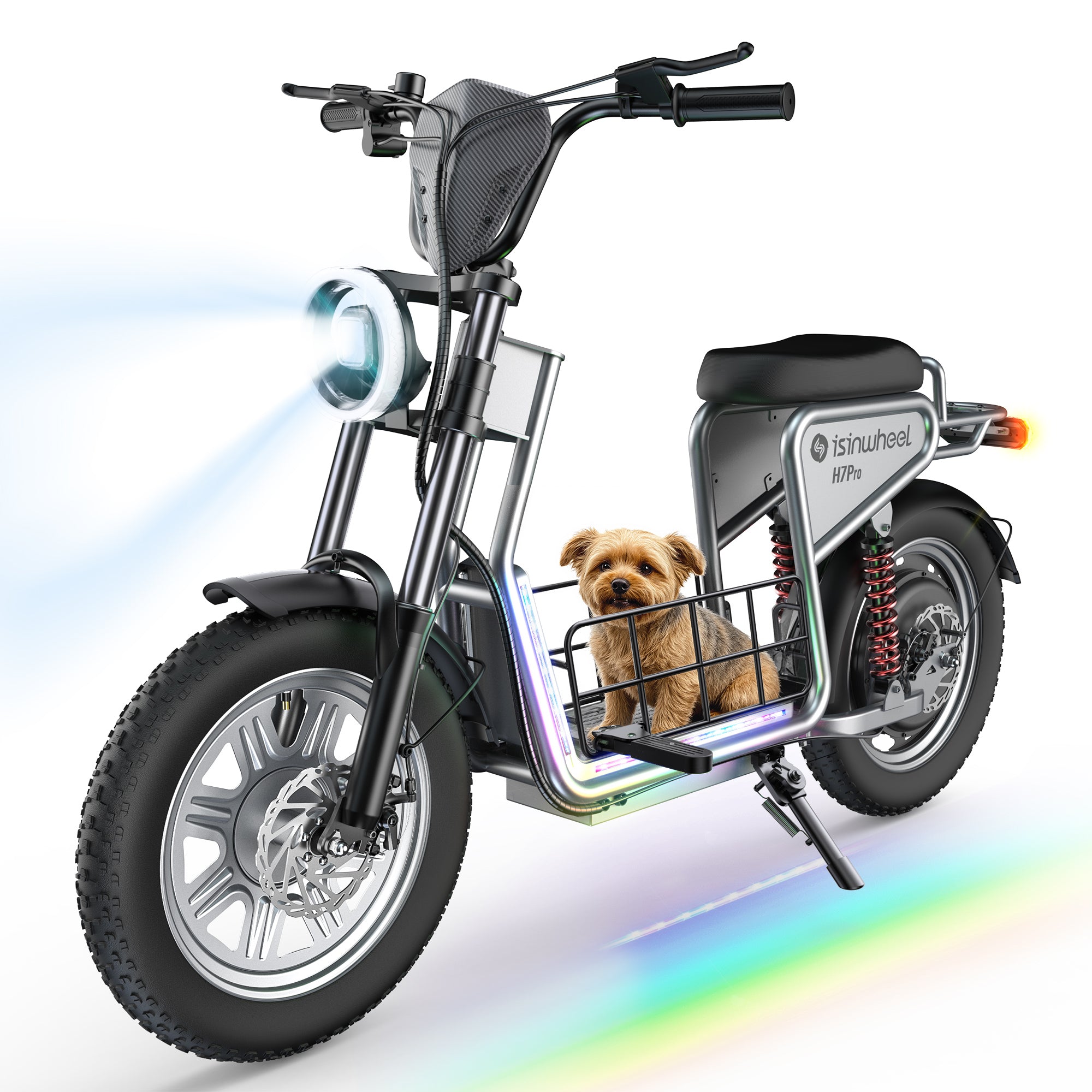 isinwheel H7Pro High-End Commuting Electric Scooter with Seat