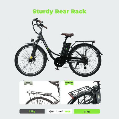 isinwheel U2 500W Electric Cruiser Bike