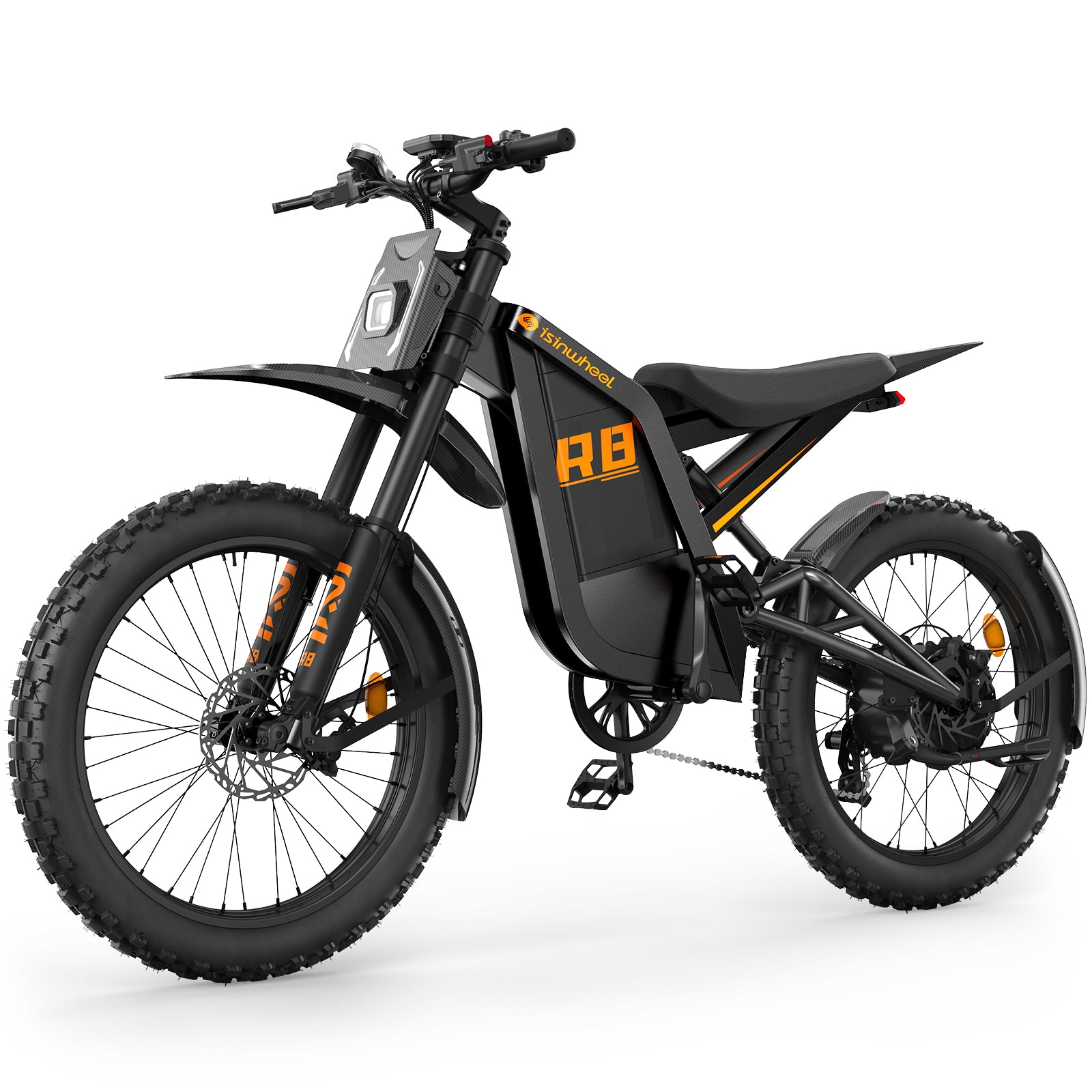 ELECTRIC×DRT VARIAL95 ELECTRIC BLACK isinwheel R8 3000W Electric Dirt Bike – iSinwheel