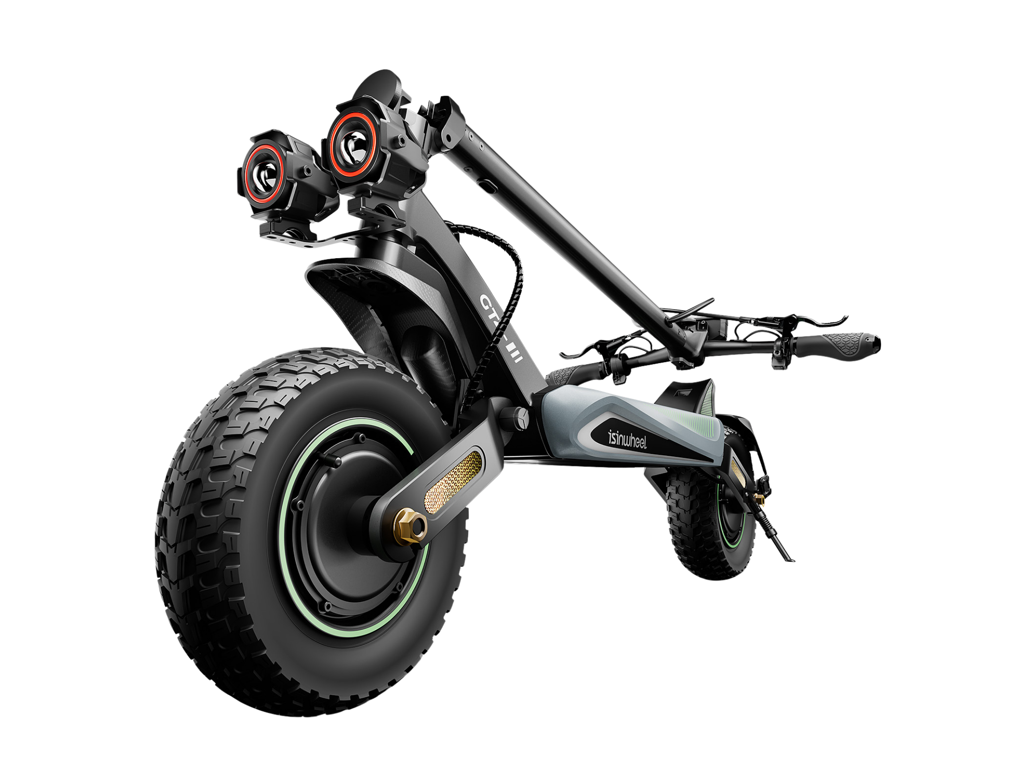 GT4 2400W Dual Motor Off-Road Electric Scooter