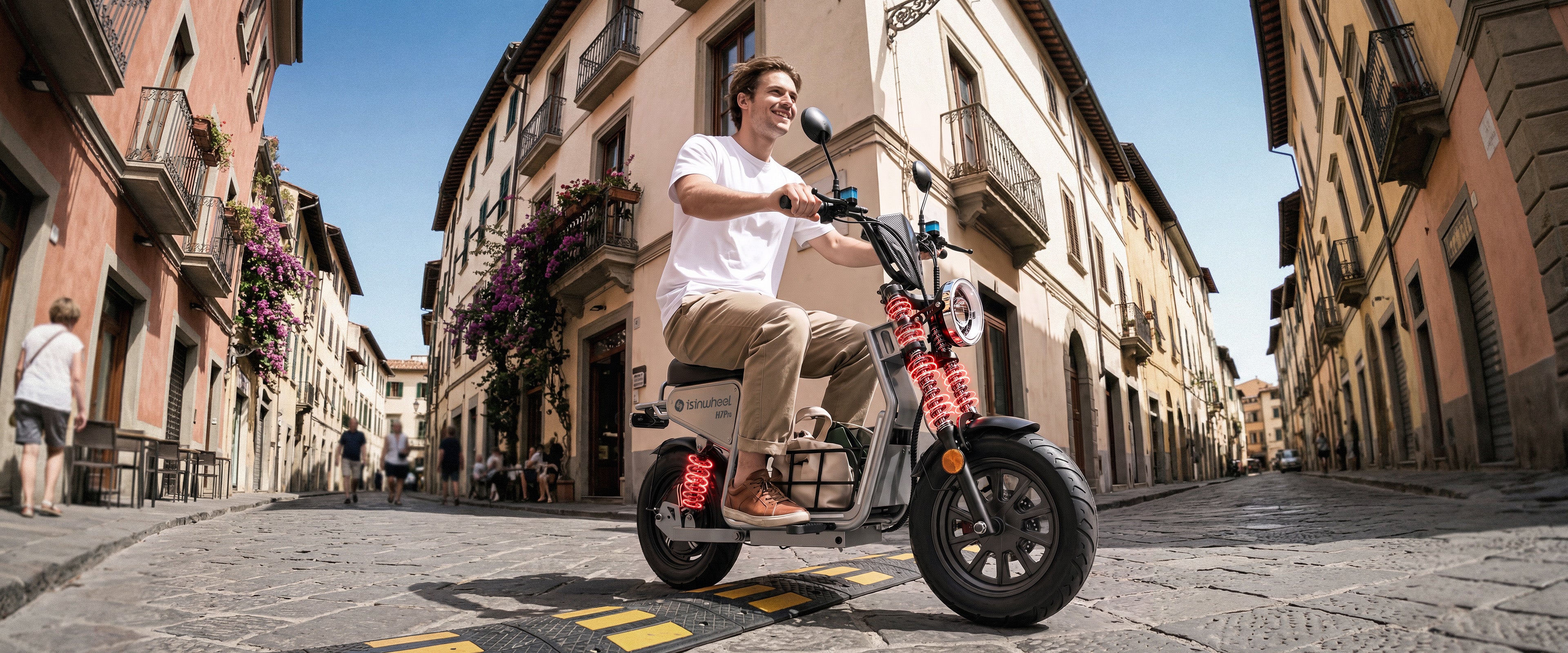 Electric scooter lifestyle image