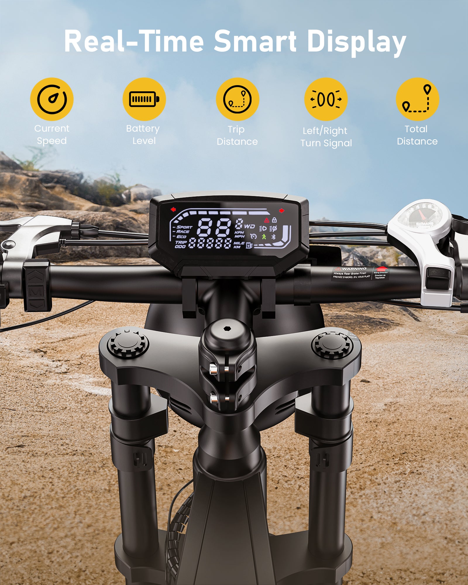 isinwheel R6 Retro Electric Bike  With Battery