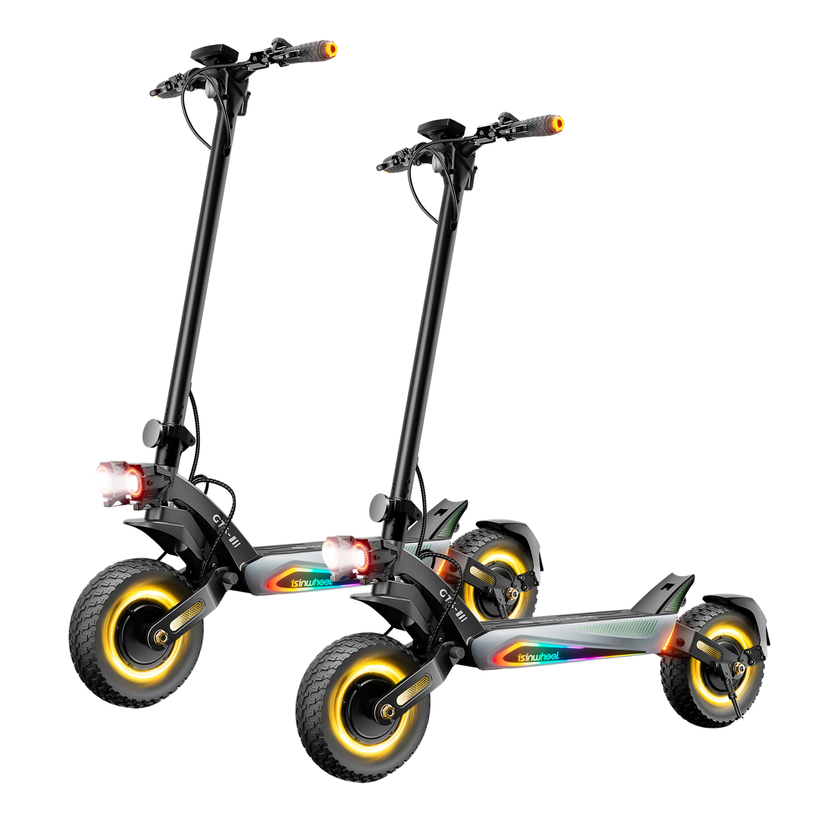 Offre combinée : 10 % de réduction ! Isinwheel : deux trottinettes électriques au meilleur prix