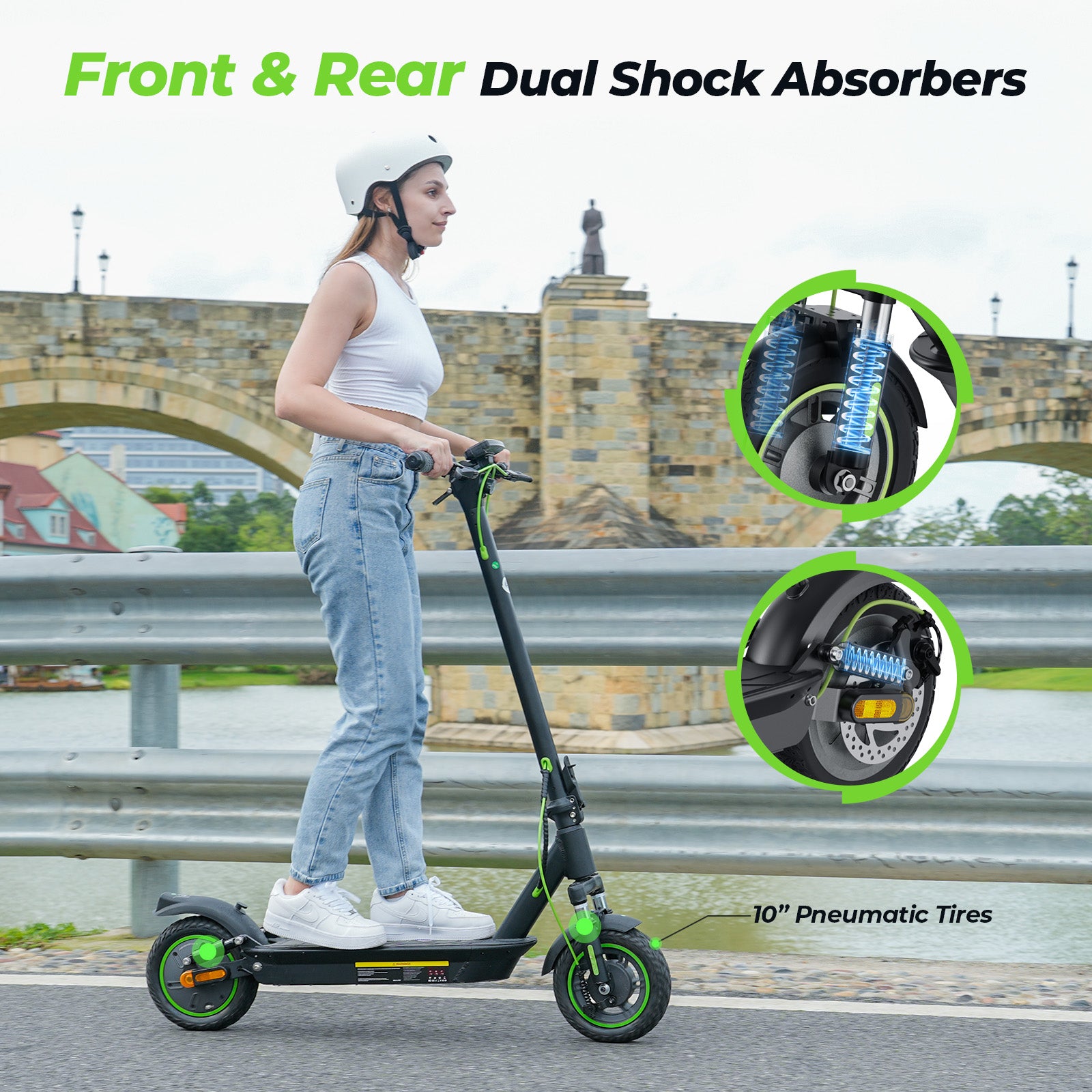 isinwheel S10Pro 800W Commuting Electric Scooter