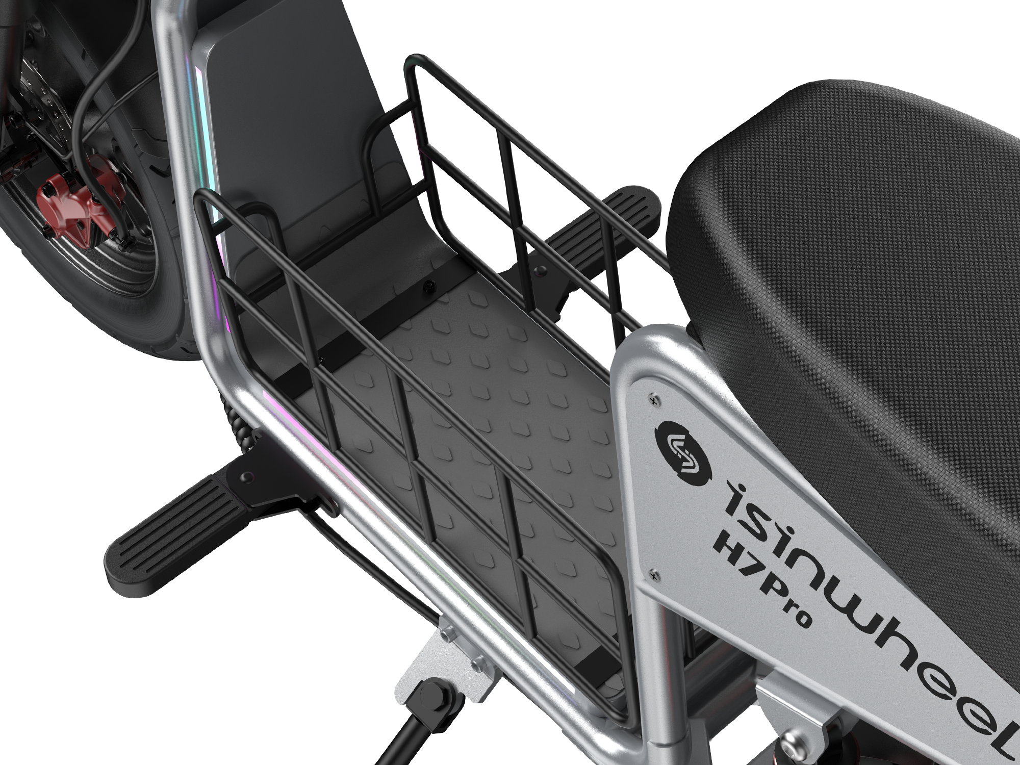 Trottinette électrique haut de gamme isinwheel H7Pro avec siège