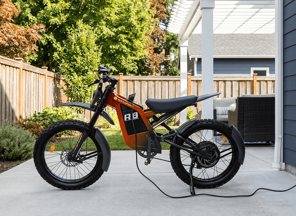 CHARGE ON THE BIKE