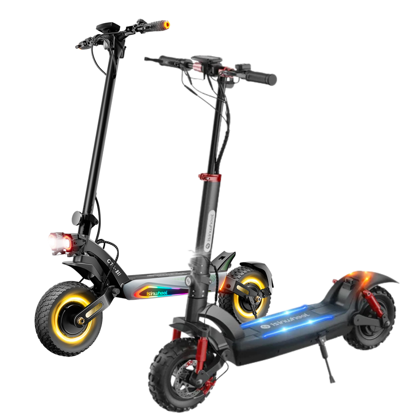 Offre combinée : 10 % de réduction ! Isinwheel : deux trottinettes électriques au meilleur prix