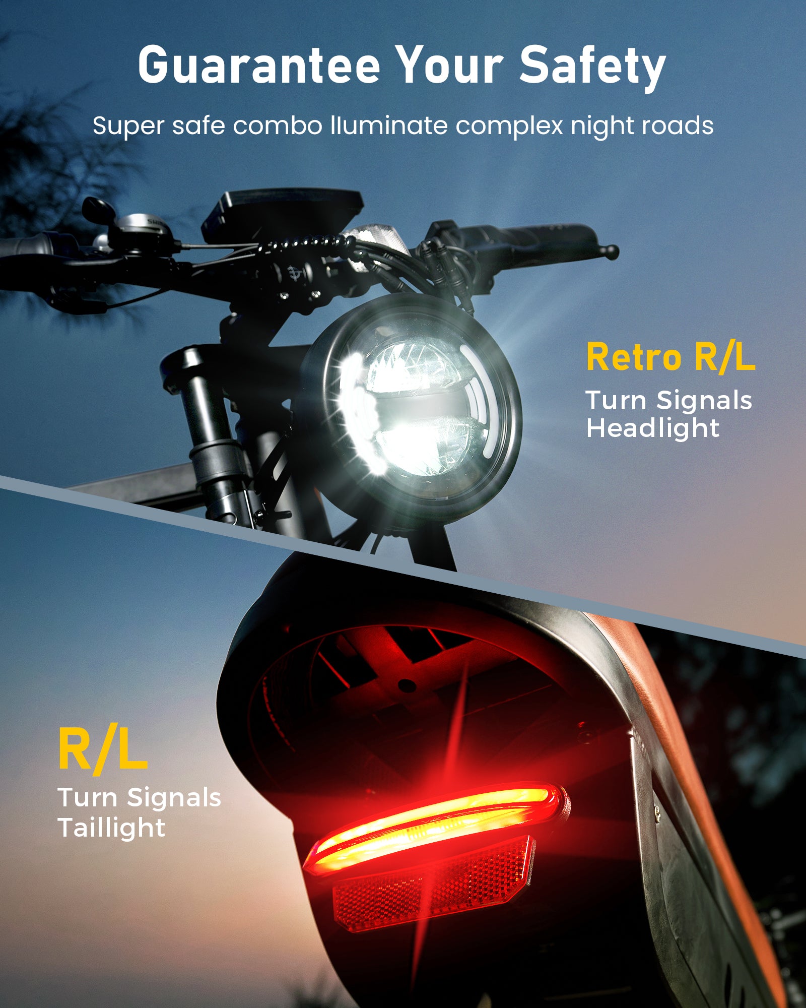 isinwheel R6 Retro Electric Bike  With Battery