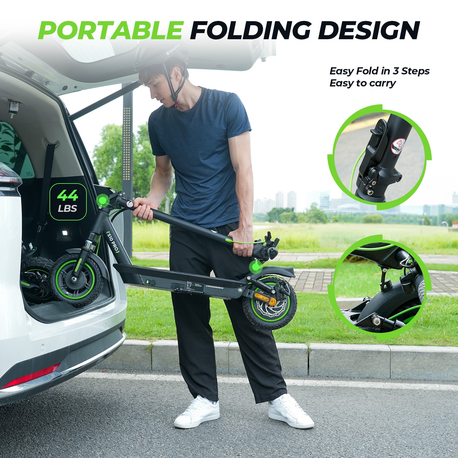 isinwheel S10Pro 800W Commuting Electric Scooter