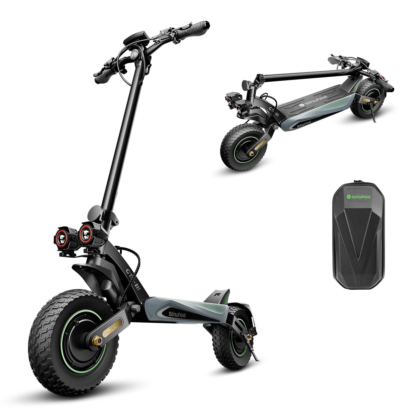 GT4 2400W Dual Motor Off-Road Electric Scooter(🔥 BFCM Sale)