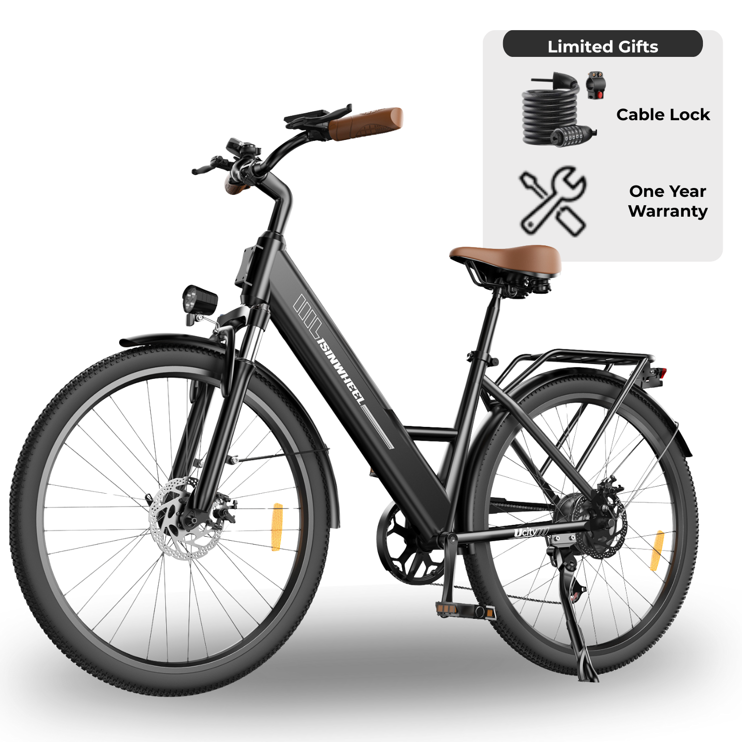 isinwheel Ucity Electric Cruiser Bike