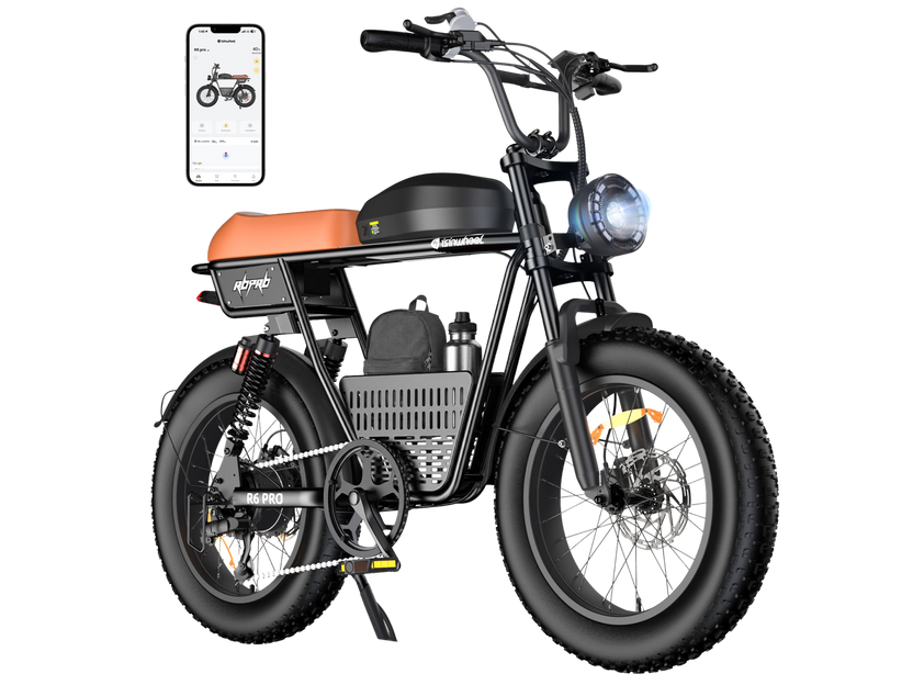 Vélo électrique rétro isinwheel R6