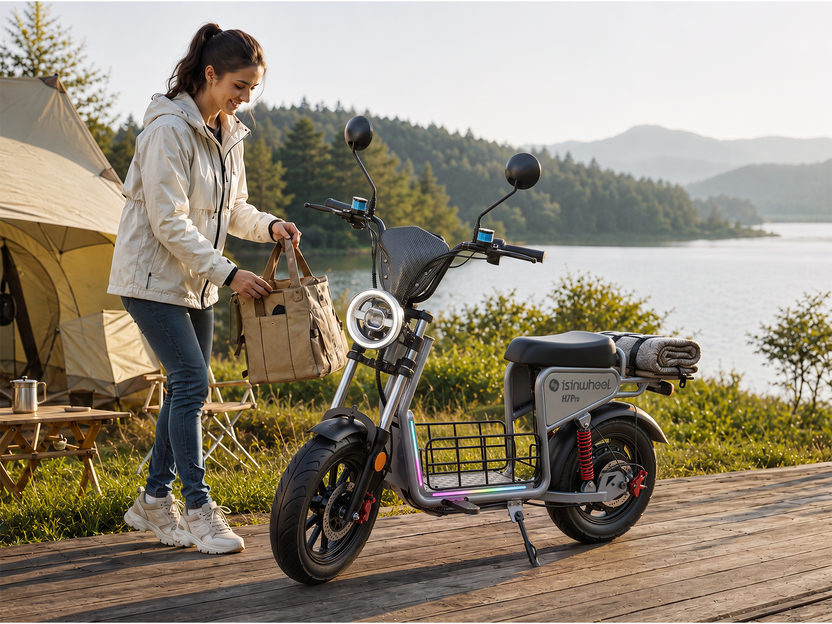 Trottinette électrique haut de gamme isinwheel H7Pro avec siège
