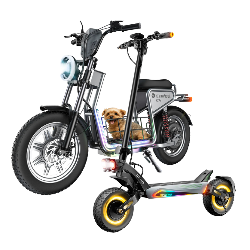 Offre combinée : 10 % de réduction ! Isinwheel : deux trottinettes électriques au meilleur prix