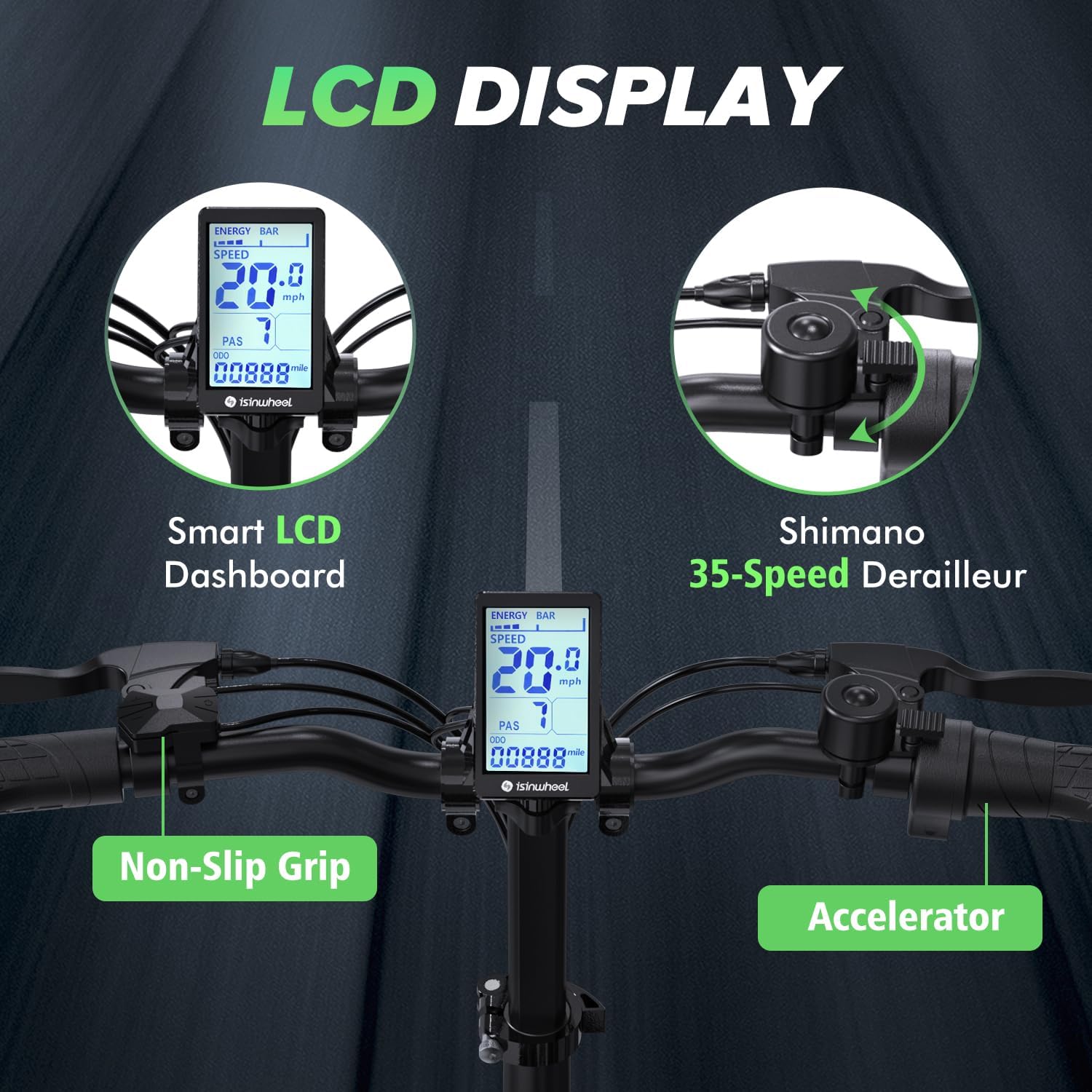 isinwheel U5 Pro Folding Electric Bike