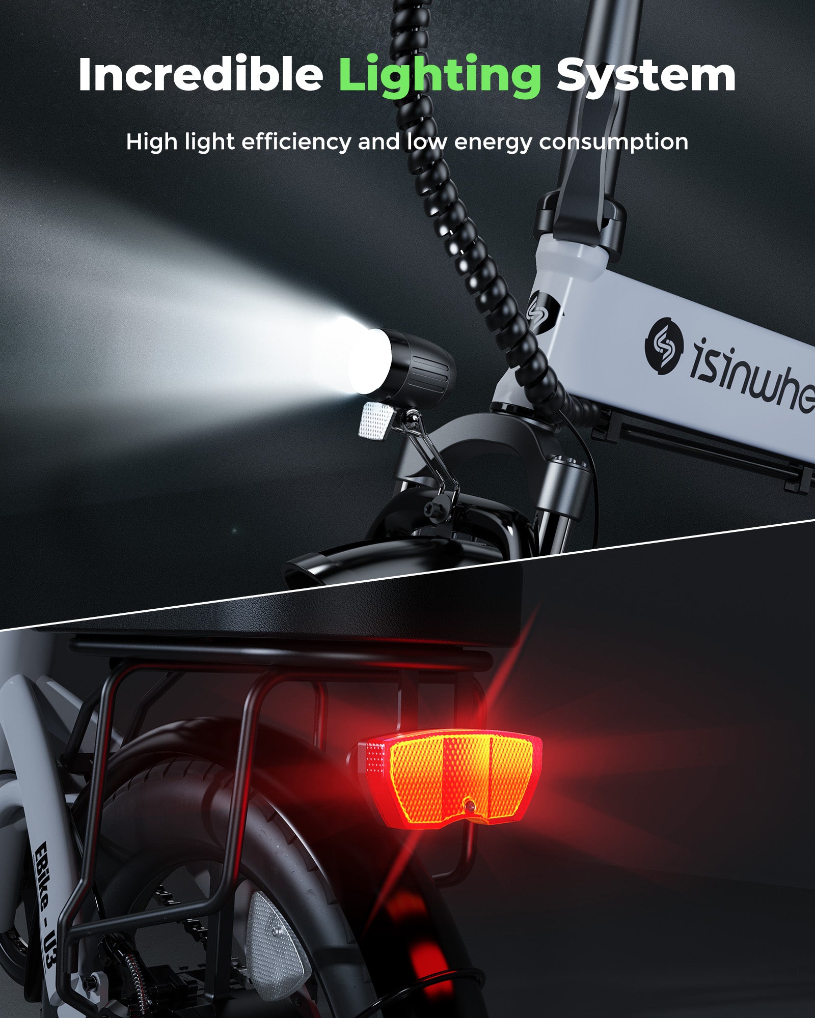 isinwheel U3 Folding Electric Bike