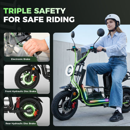 isinwheel H7 Commuting Electric Scooter