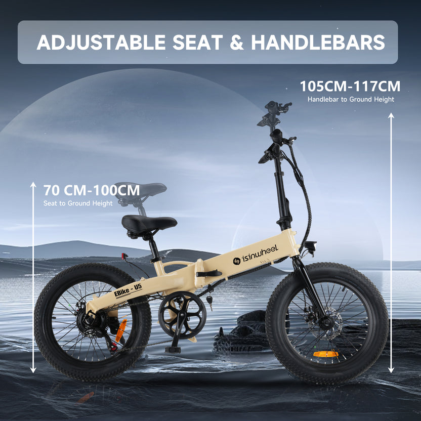 isinwheel U5 Pro Folding Electric Bike