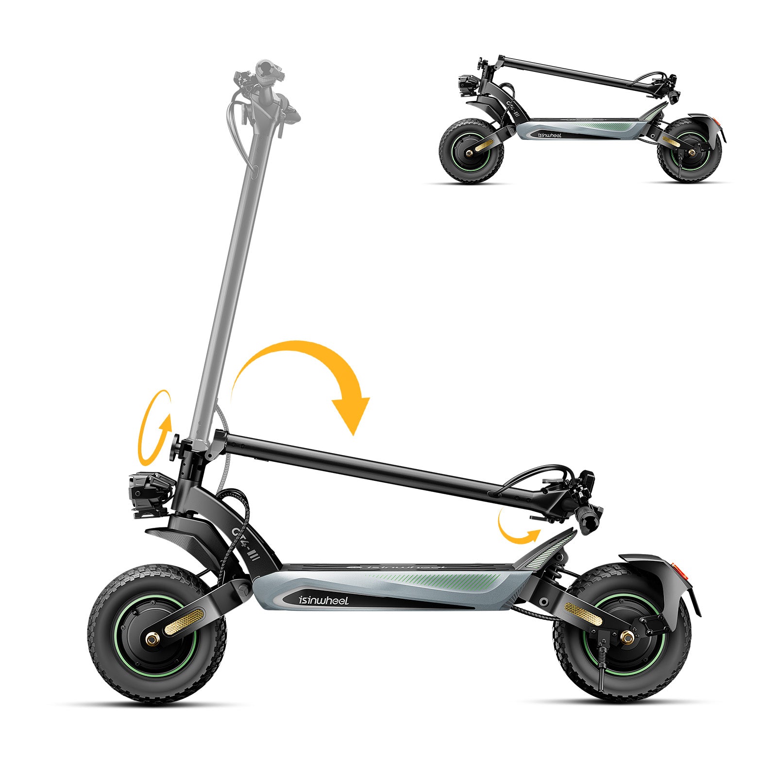 GT4 2400W Dual Motor Off-Road Electric Scooter(🔥 BFCM Sale)
