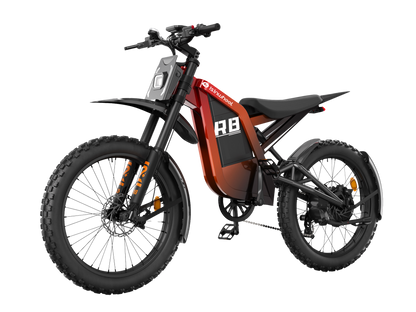 Moto tout-terrain électrique isinwheel R8 3000W