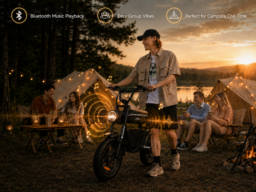 Vélo électrique rétro isinwheel R6